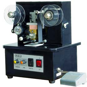 DMJ-C型電動(dòng)色帶打碼機(jī)(三排字可調(diào))